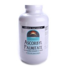 SOURCE NATURALS 抗壞血酸棕櫚酸酯粉, 226.8g, 1罐