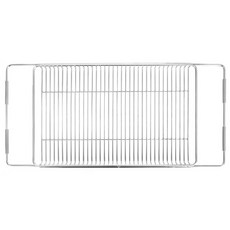 comet 可伸縮不鏽鋼流理臺碗盤瀝水架, 1個, 銀色