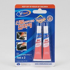 V-tech 신발 레자 다용도 접착제 VT-105 70ml 2ea, 1개