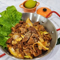 국내산 오리주물럭 400g 양념 오리고기 주물럭 볶음 구이 밥반찬, 1개