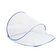 얼굴 모기장 폴딩 소형 간편 설치 아기 캠핑 작은 방충, 빨강1개