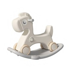 搖搖馬 兒童搖搖馬 三合一搖搖馬 滑行搖馬 推行搖馬 嬰兒木馬 兒童玩具 室內搖搖椅 寶寶早教玩具 1-3歲禮物 安全搖馬 家用搖馬, 橘色, 1個