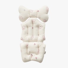 마롤로뜨 유모차 라이너 면 모달 신생아 카시트 쿠션 통통 양면 쿨시트, 1개, 마롱이_유모차 라이너