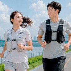 러닝백 2color 마라톤조끼 러닝조끼 초경량 달리기 / 트레일베스트, 1개, 그레이