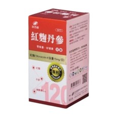 誠意樂活健康生活館 ：促進代謝、調節機能 維持健康活力, 港香蘭 紅麴丹參 120粒, 1個, 120粒