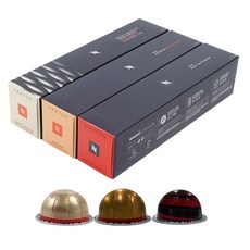 정품 네스프레소 버츄오 머그(230ml) 사이즈 디카페인 캡슐커피 3종세트, 1개