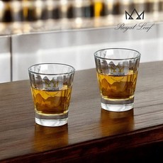 로얄리프 디아망 위스키 샷잔&소주잔 2p세트