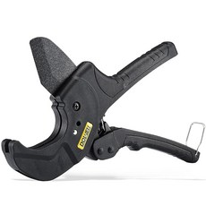 DOWELL PVC 파이프 커터 래칫 튜브 절단 도구 헤비 듀티 테플론 코팅 스테인리스 스틸 블레이드 최대 O.D. 1-5/8인치에서 2-1/2인치 42-63mm HY040301로, O.D. 11/4" 032MM