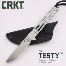 CRKT TESTY 直刀#7524【露營狼】【露營生活好物網】, 1個
