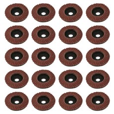 4인치 그라인더용 날개사포 60~80방, 20개입