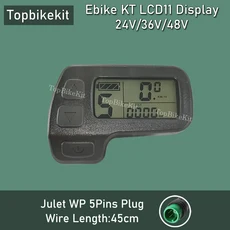 Ebike KT LCD5 디스플레이 V/36V/48V/전기 자전거 LCD LED 전원 컨트롤러 용 Julet 플매트 카펫 매트 러그/KT 부품, [25] LCD11 WF plug