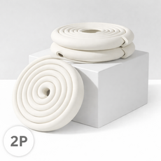 루움 잘라쓰는 모서리 코너 보호대, 2개, 화이트