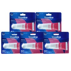 바세린 립에센스 체리10ml-5개, 5개