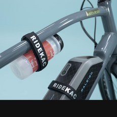 自行車輪穩定帶配備防滑膠條單車綁帶，高強度魔鬼氈固定，防滑安全, 1個