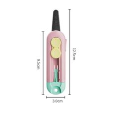 고도샵 안전커터칼 택배 언박싱, 1개, 핑크