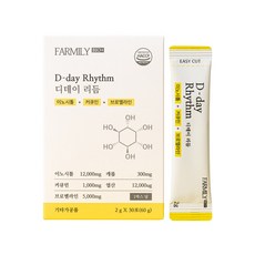 팜밀리 디데이리듬 이노시톨 엽산 브로멜라인 커큐민, 1개, 30회분