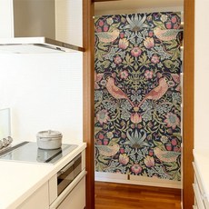 Noren Kobo 노렌코보 윌리엄 모리스 이치고 도둑 노렌 가림막 85x150cm