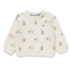 [AK플라자] [블루독베이비] 46-114-334-01 CR) 플레이도기 스웻셔츠A