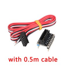 LER E 3D 프린터 보드 어댑터 부품 모듈 스위칭 드라이버용 고전력 외부 스텝, 1PC, with 0.5m cable