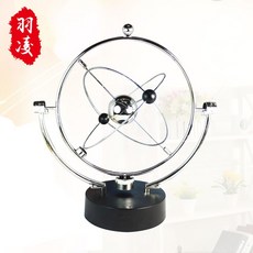 회전 진자 운동 뉴턴의요람 무한동력 모빌 금속 장식, 상세페이지 참조