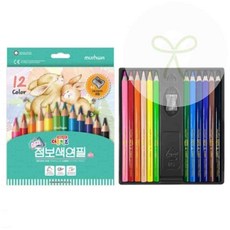 루엔룸 점보 색연필 12색 연필색연필