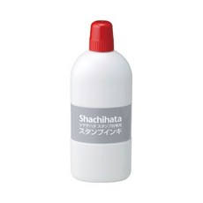 【YUBU】shachihata 日本旗牌 寫吉達 印台專用油性補充墨水 250ml, 1個, 赤色