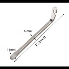 2PCS/1PC 20x4.0/24X4.0/26X4.0 스노우 자전거 타이어 Schrader 밸브 도로 산악 전기 액세서리와 호환 가능, [01] Crow Bar