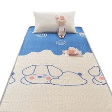 透氣立體乳膠床墊 記憶棉抗壓層 雙面四季可用, 藍白狗, 10cm