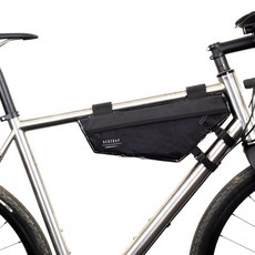[RESTRAP] RACE Frame Bag 3L 空力車架包 自行車車架包 車架包 巡揚單車, 1個, Black