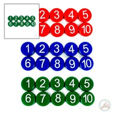 SN 숫자자석 아기자석교구 한글숫자자석교구 숫자자석기차, 빨강