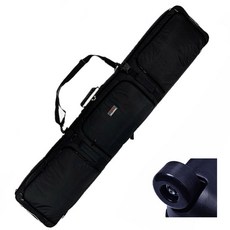 방수 휠백 스노우보드 가방 케이스 보드 엣지백 스키, 퓨어 블랙 탱크휠은 홑겹 백팩, 35x165cm, 1개