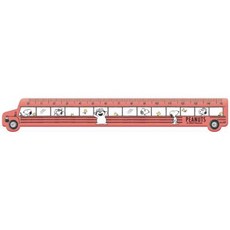 史努比 尺 - 15公分校車造型, 1個
