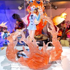 美音 海賊王 紅髮歌姬 燈座發光公仔 烏塔 正版授權 航海王模型, 1個, 無燈版(紅髮歌姬版本2),含公仔(附正版原盒)