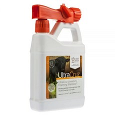 [5] UltraCruz Livestock 포밍 샴푸 946.4ml(32온스) 여행용 어플리케이터 포함 화이트, [5] UltraCruz Livestock 포밍 샴푸,