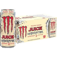 Monster Energy Reserve Orange Dreamsicle Drink 473.2ml16온스 15개 팩 192393, 퍼시픽 펀치, 473.2ml