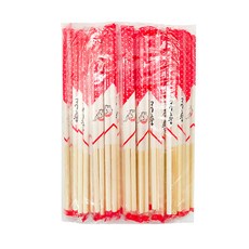 Perfect 孟宗竹免洗筷 6.0mm 獨立包裝 一次性筷子 80雙, 1套, 80個裝