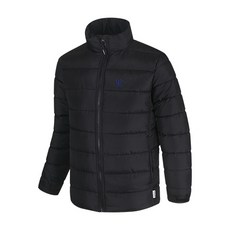 FUERZA Qualting Simple Logo Wellon Lightweight Padding 黑色