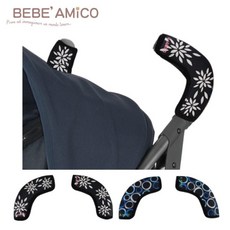 bebe Amico 推車把手保護套(彎形), 1個, 典雅花卉