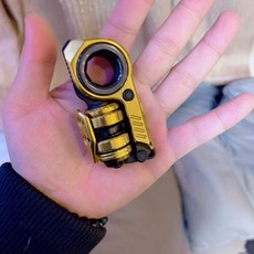 迪朗 震旦 鋯合金鍍金 刀墜編 Fidget Spinner, 如圖所示, 1個