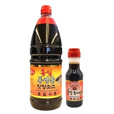 홍일점 통영굴맛장 1.8L+레드200ml 편스토랑 맛간장 맛장 소스 김재중, 1개, 1.8L