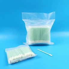 LCMU 및 FCSCST용 청소 폼 면봉 정전기 방지 보푸라기 없는 1.25mm 및 2.5mm 광섬유 커넥터 청소 도구 200개박스, 500