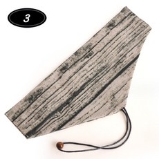 日式和風餐具收納袋，綁繩設計刀叉湯匙環保餐具袋，臺灣現貨快速出貨交換禮物推薦, 1個, 橫開綁繩款, 水墨