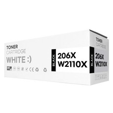 206X W2110X 대용량 호환 토너, 1개, 검정