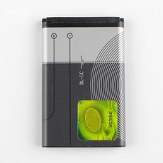 NOKIA BL-5C 充電式鋰電池, 1個, 諾基亞BL-5C, 1個裝