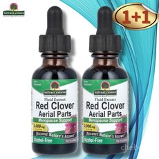 네이쳐스앤서 레드 클로버 붉은 토끼풀 액상 추출물 2000mg 2병 메노포즈, 30ml, 2팩