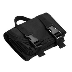 便攜式地墊 防水地墊 露營野餐帳篷墊 防潮摺疊地墊, 行軍床地墊-黑色