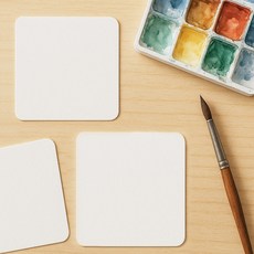 드로잉 무지 카드 양면 종이카드 메모 엽서용 대용량 100매, 단품