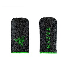 레이저 핑거 슬리브 모바일 게이밍용 미끄럼 방지, 블랙, Gaming Finger Sleeve, 1개