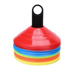 대용량 훈련 칼라콘 말랑한 안부서지는 트레이닝 접시콘 보관 케이스 50개