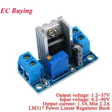 영상플레이어용품 5Pcs/1pc LT3042 단일 전력 선형 레귤레이터 모듈 3.3V 5V 12V 저잡음 리플 무선 주파수, 02 LM317 Module, 03 1pc